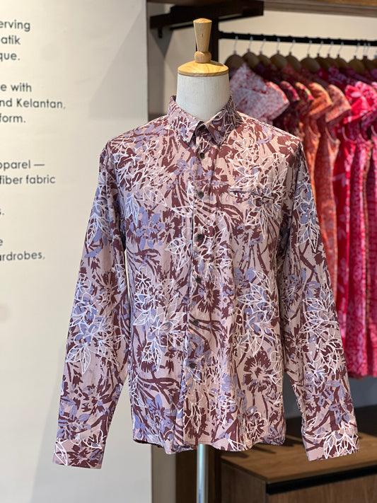 Men's Batik Shirt Long Sleeve (Exclusive) - 25
