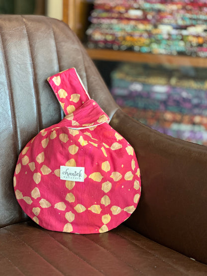 Batik Knot Bag - 07