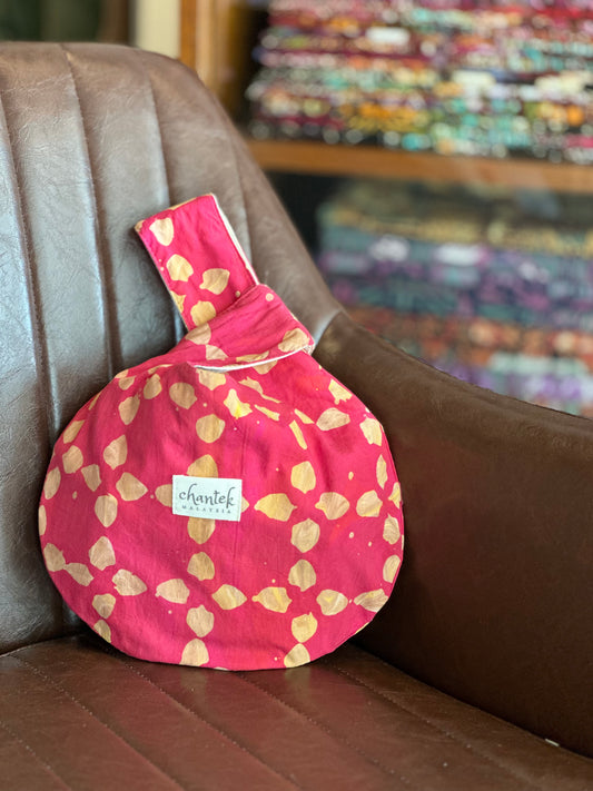 Batik Knot Bag - 07