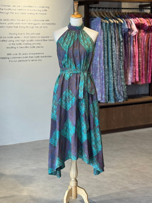 Maya Halter Neck Maxi Dress (Exclusive) - 03