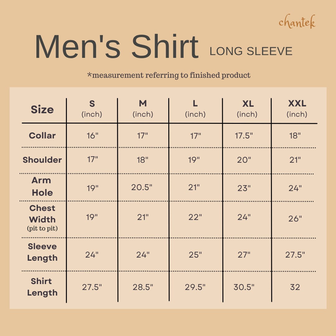 Men's Shirt Long Sleeve - Exclusive Satin 02