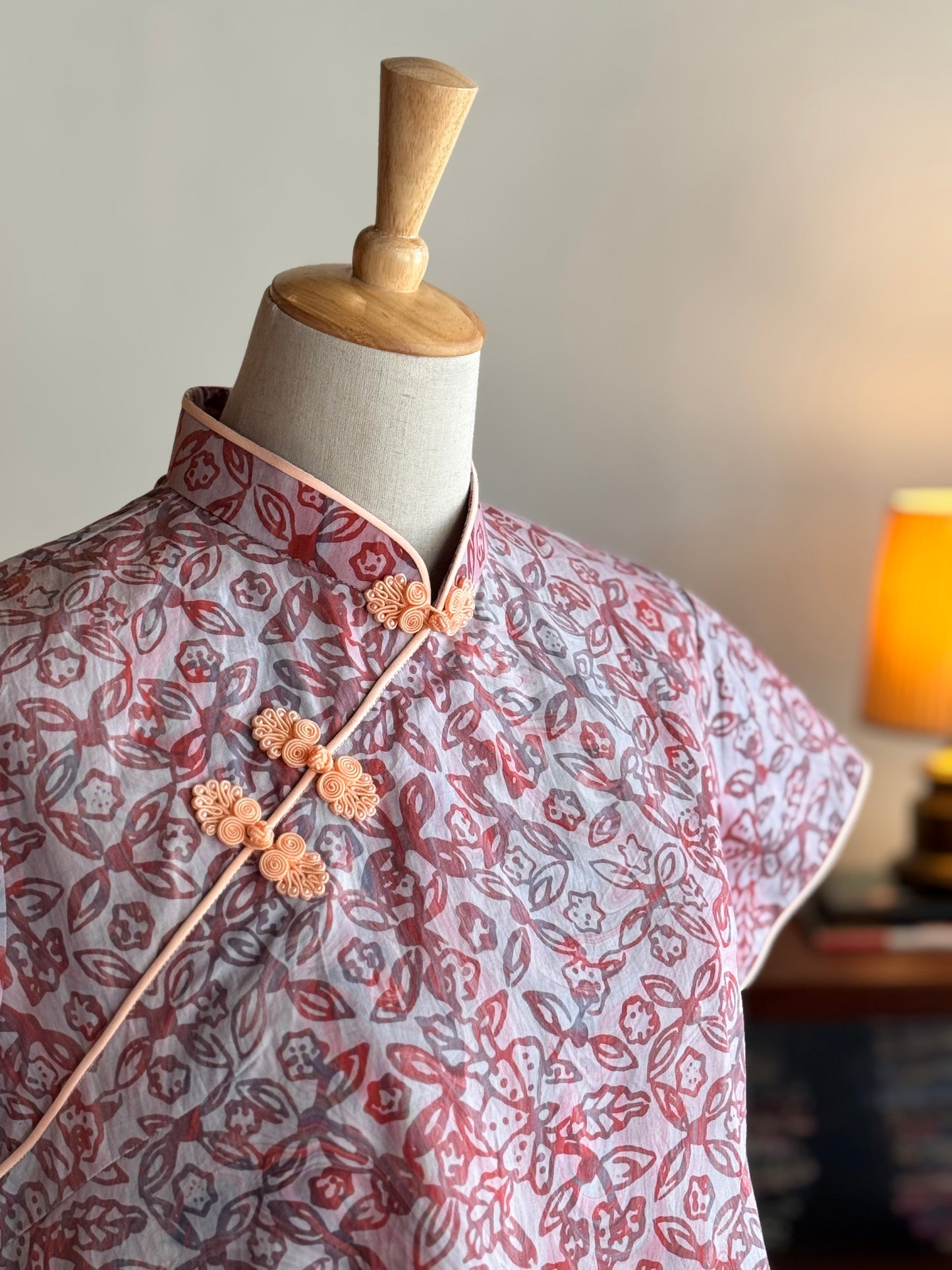 Pastel Qipao Top (Ombak Ganu) 12