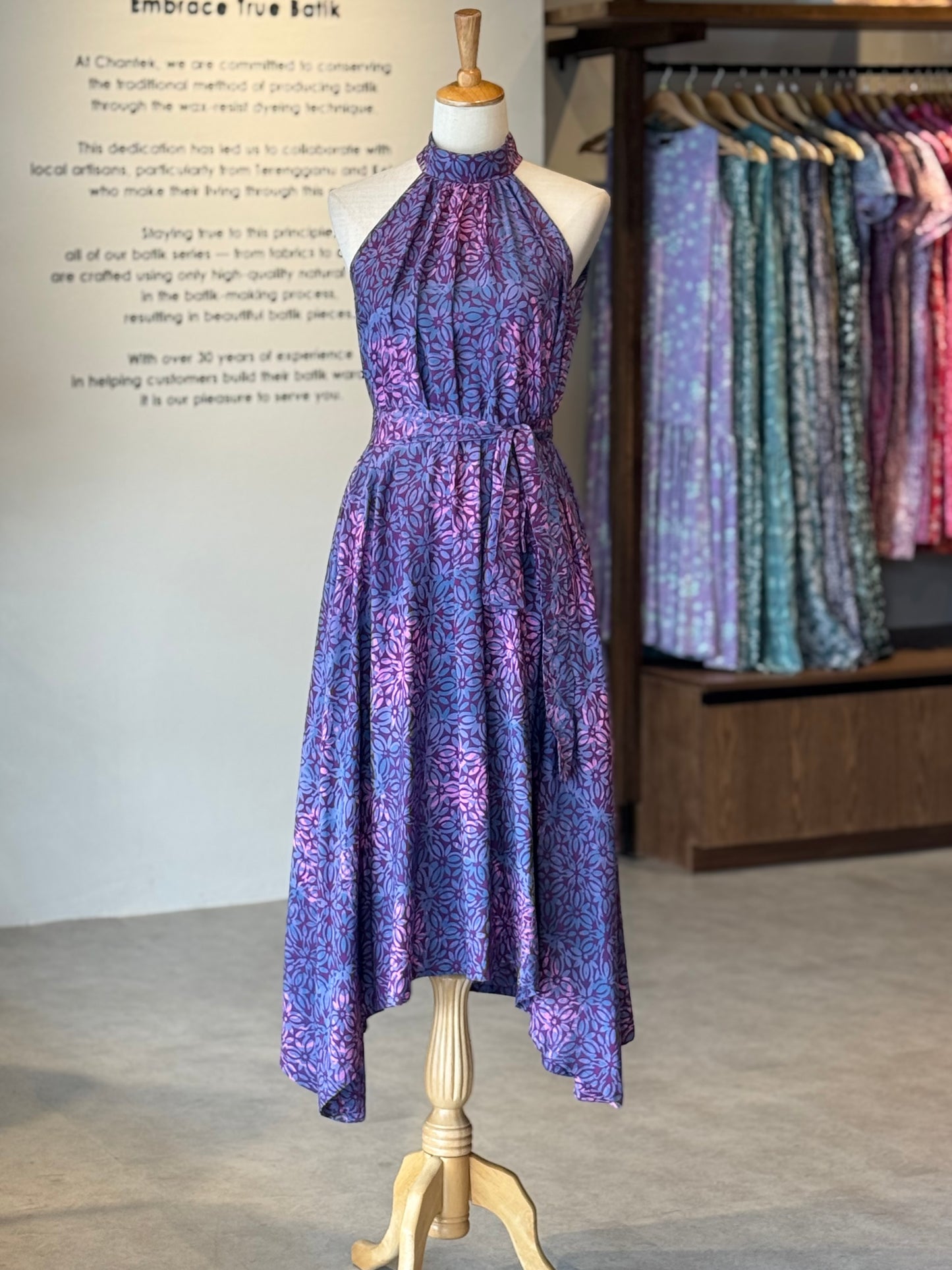 Maya Halter Neck Maxi Dress (Exclusive) - 04