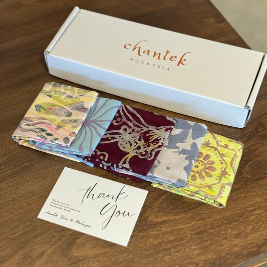 Batik Handkerchief Set - 01