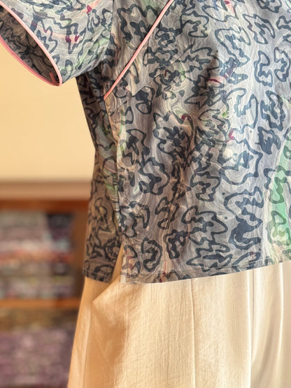 Pastel Qipao Top (Ombak Ganu) 05