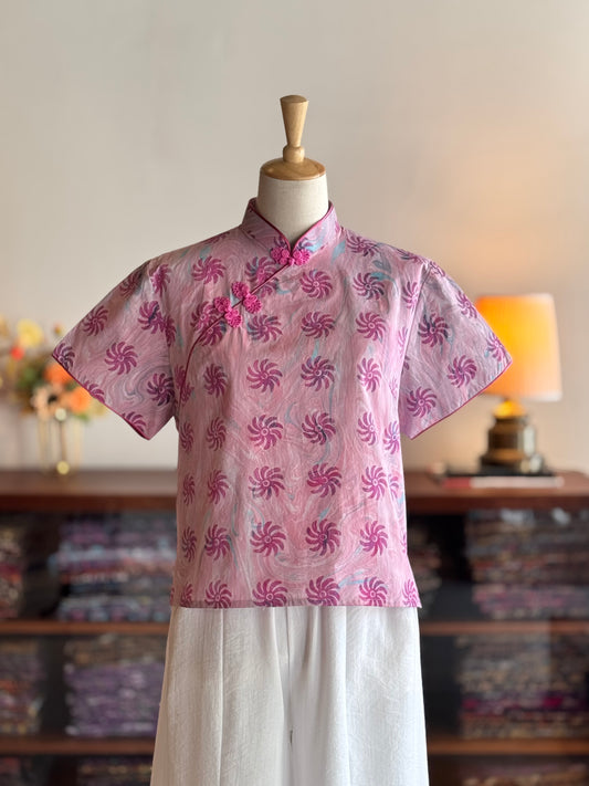 Pastel Qipao Top (Ombak Ganu) 22