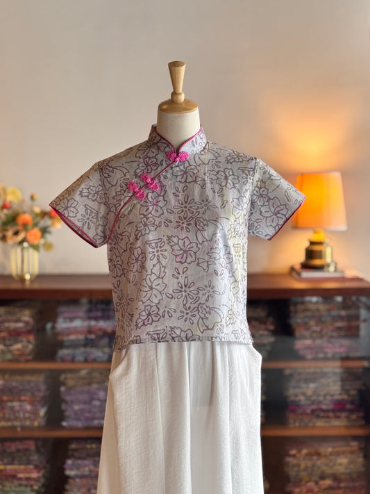 Pastel Qipao Top (Ombak Ganu) 19