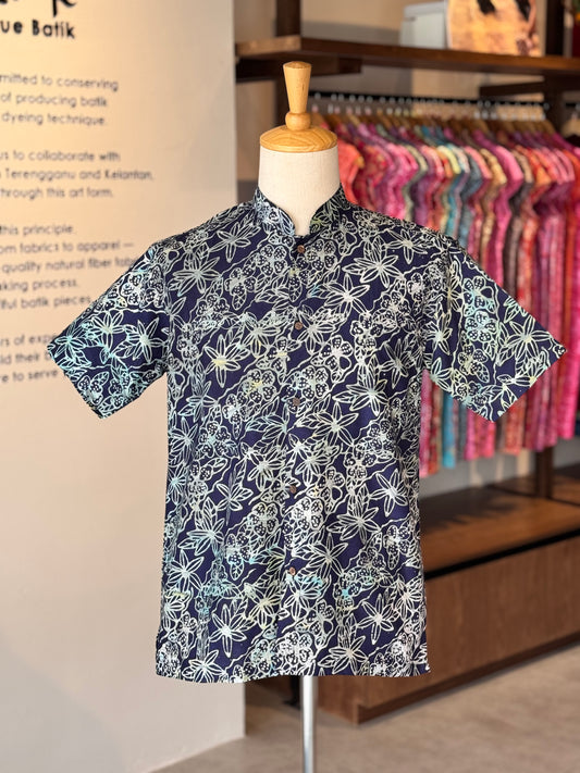 Men's Shirt Short Sleeve Mandarin collar - 17