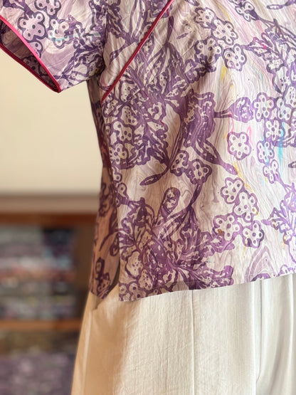 Pastel Qipao Top (Ombak Ganu) 08