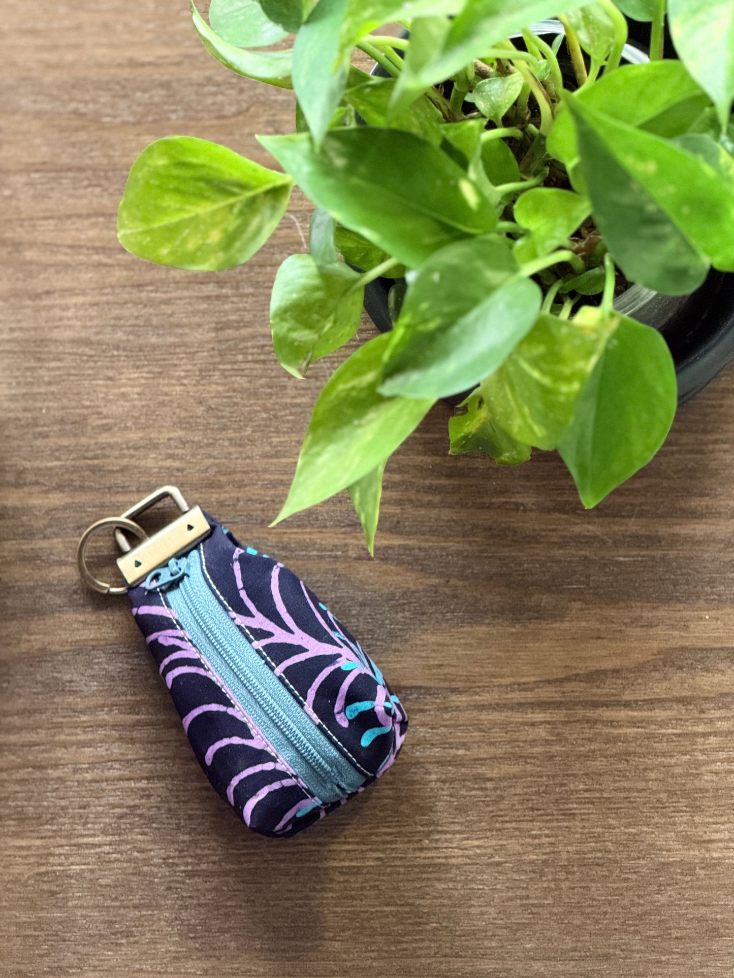Batik Key-fob Pouch 11