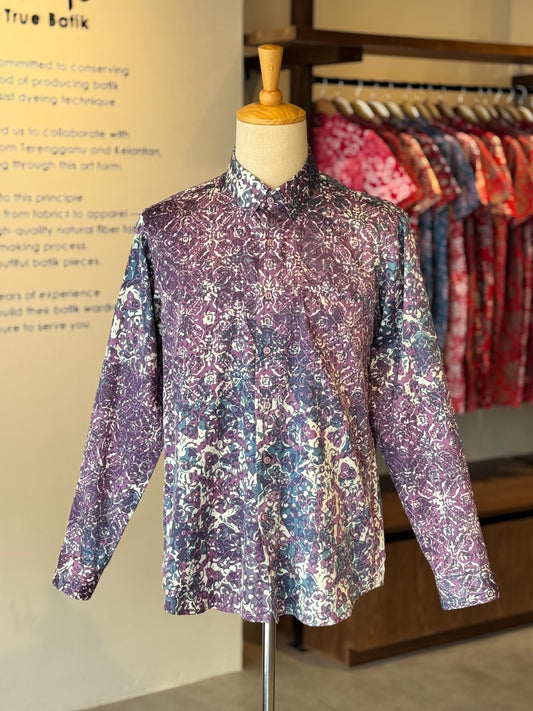 Men's Shirt Long Sleeve Classic Collar - Exclusive Satin 09