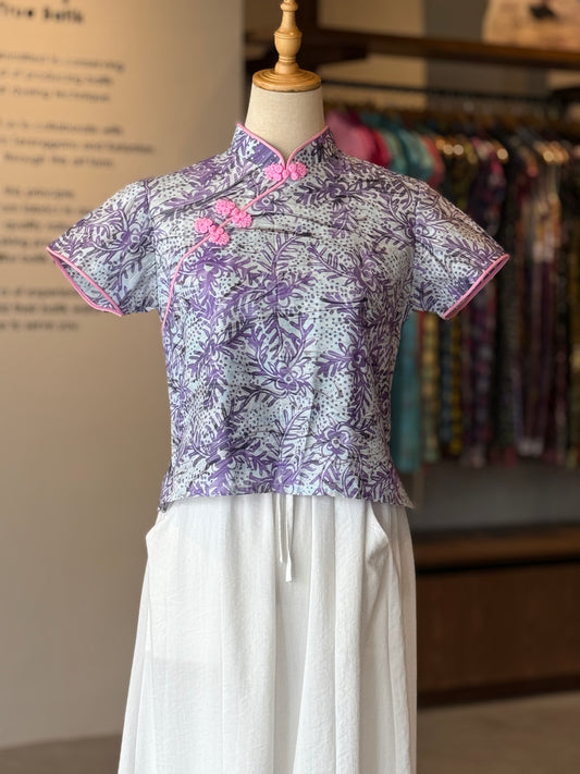 Pastel Qipao Top (Ombak Ganu) 20