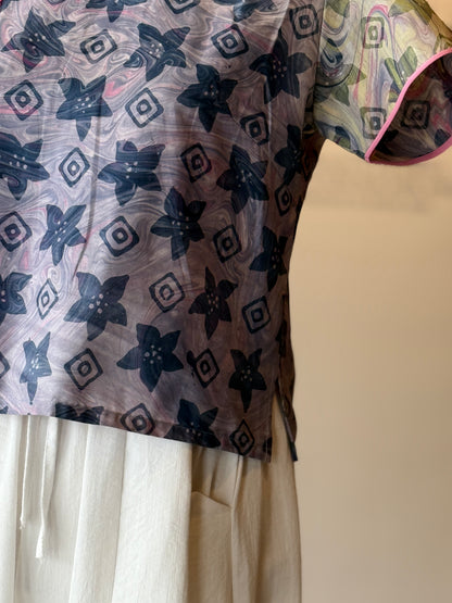 Pastel Qipao Top (Ombak Ganu) 13