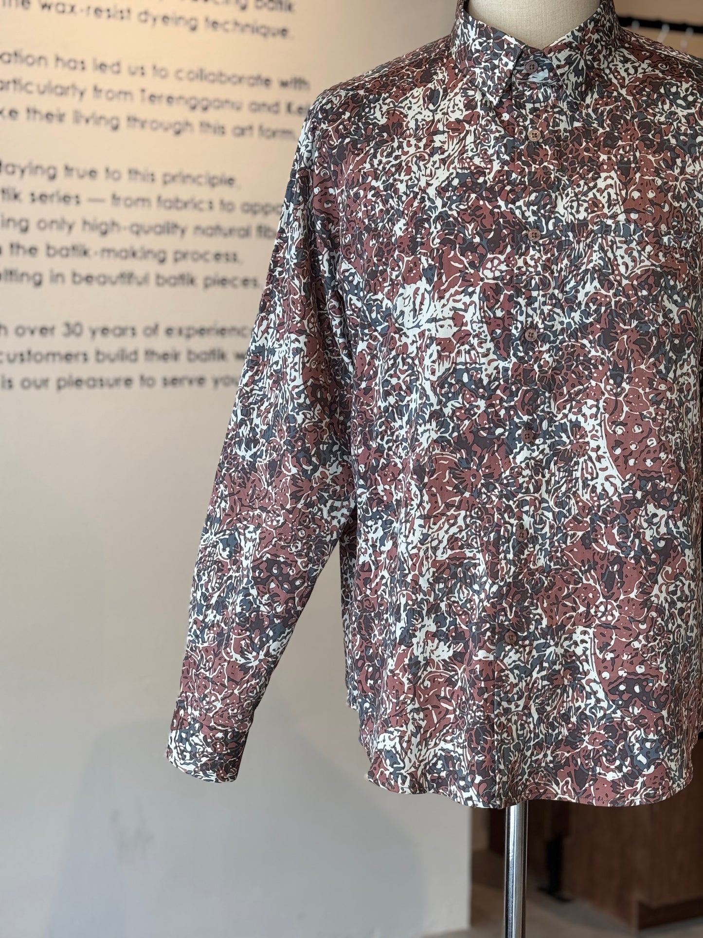 Men's Shirt Long Sleeve Classic Collar - Exclusive Satin 12