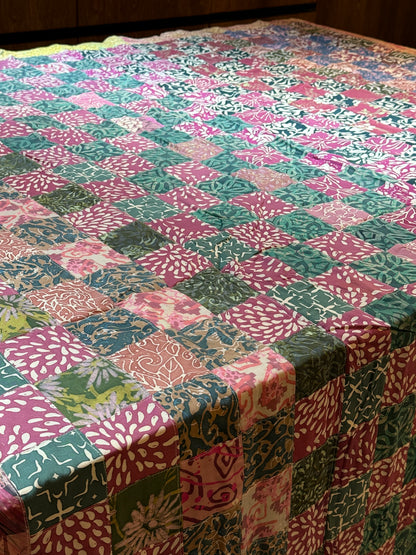 Patchwork Blanket (kain cotton viscose)- 16