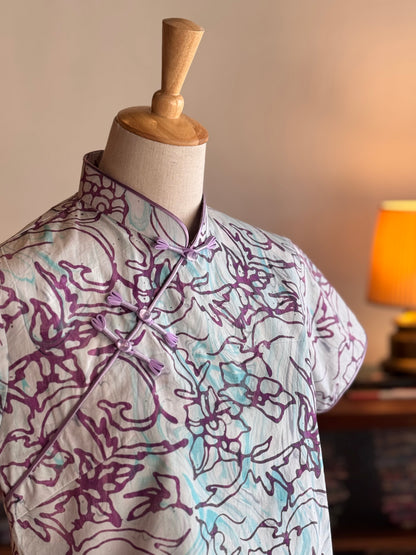 Pastel Qipao Top (Ombak Ganu) 06