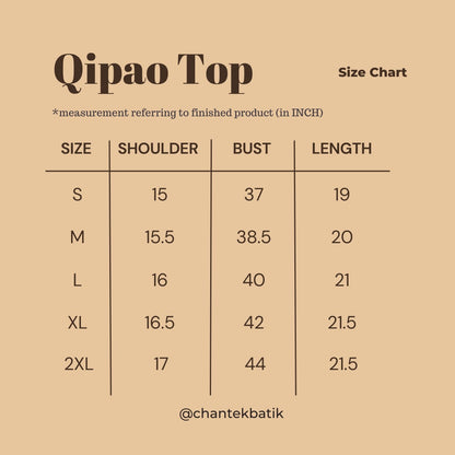 Pastel Qipao Top (Ombak Ganu) 05