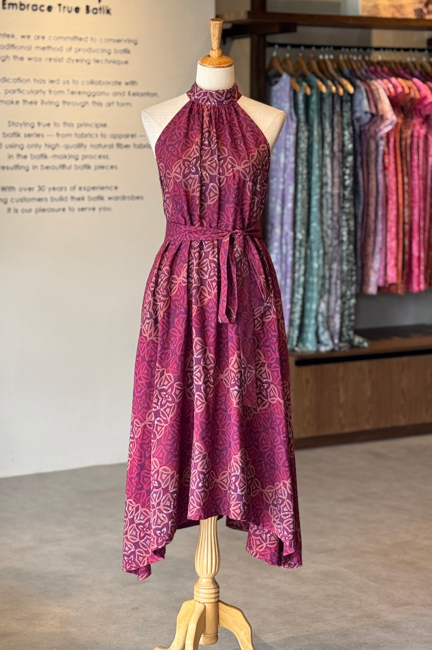 Maya Halter Neck Maxi Dress (Exclusive) - 19