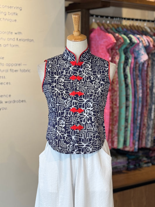 Qipao Batik Vest - 04