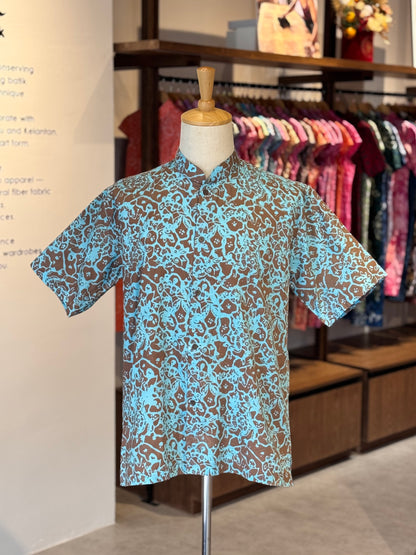 Men's Shirt Short Sleeve Mandarin collar - 23