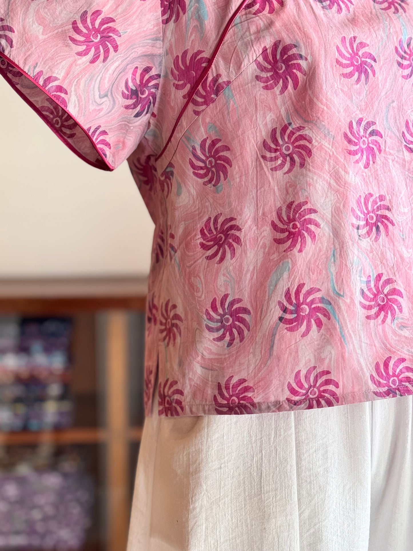 Pastel Qipao Top (Ombak Ganu) 22