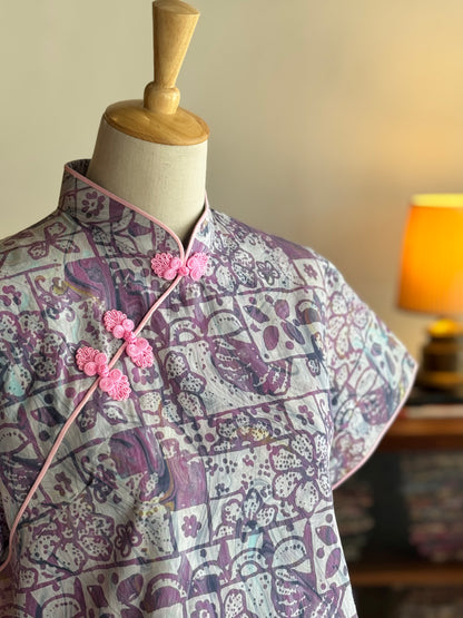 Pastel Qipao Top (Ombak Ganu) 18