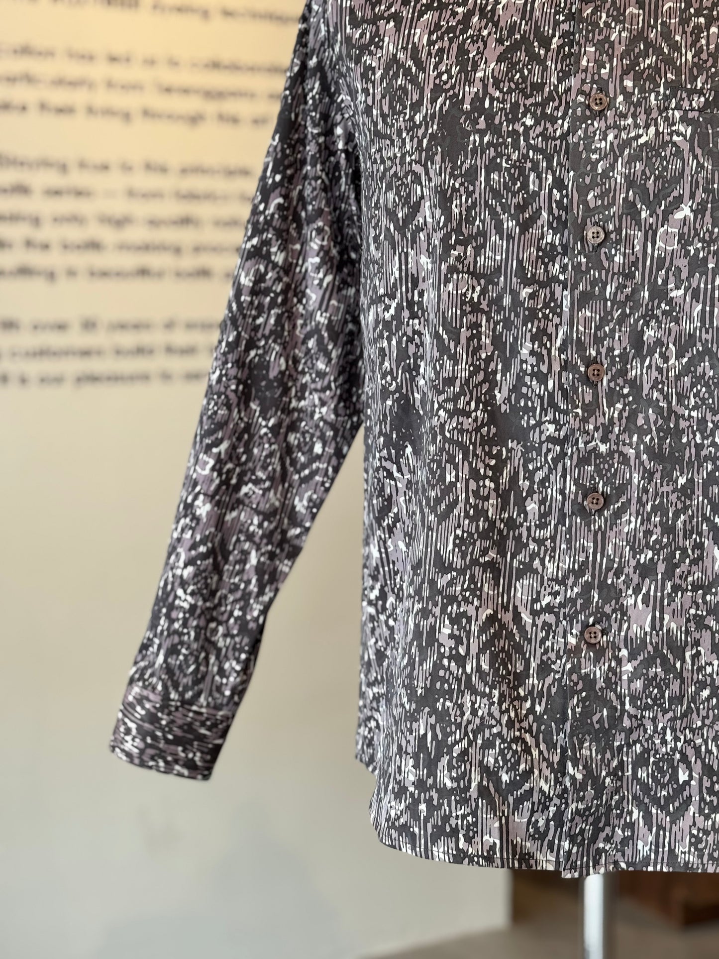 Men's Shirt Long Sleeve Classic Collar - Exclusive Satin 03