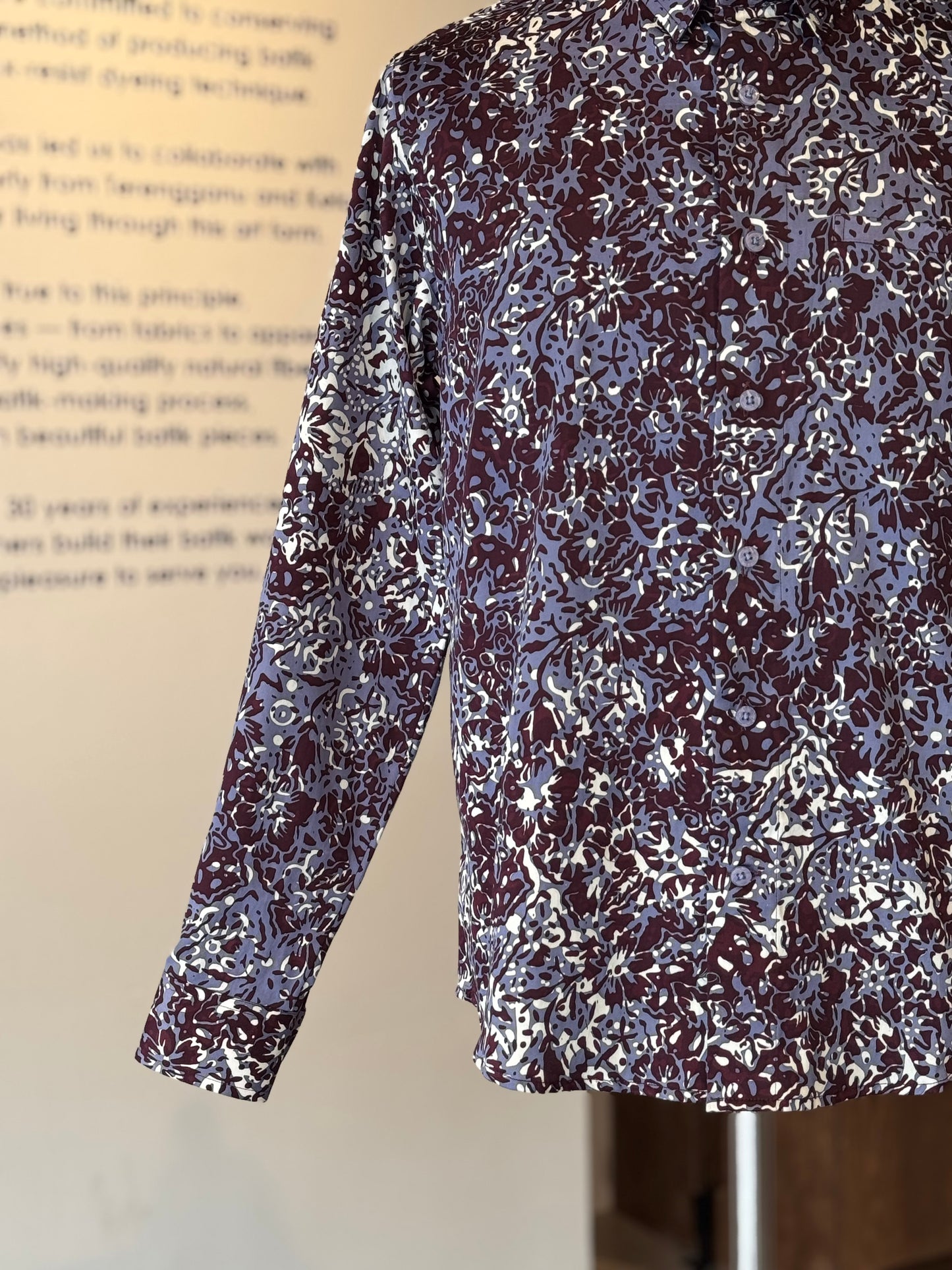 Men's Shirt Long Sleeve Classic Collar - Exclusive Satin 05