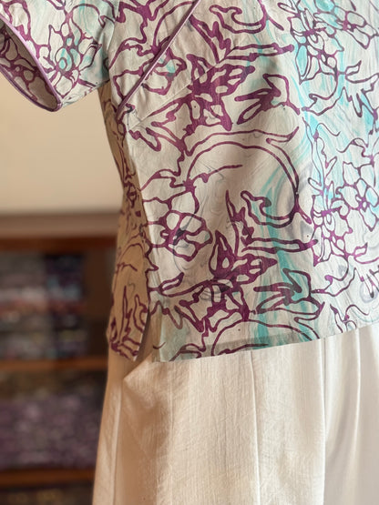 Pastel Qipao Top (Ombak Ganu) 06