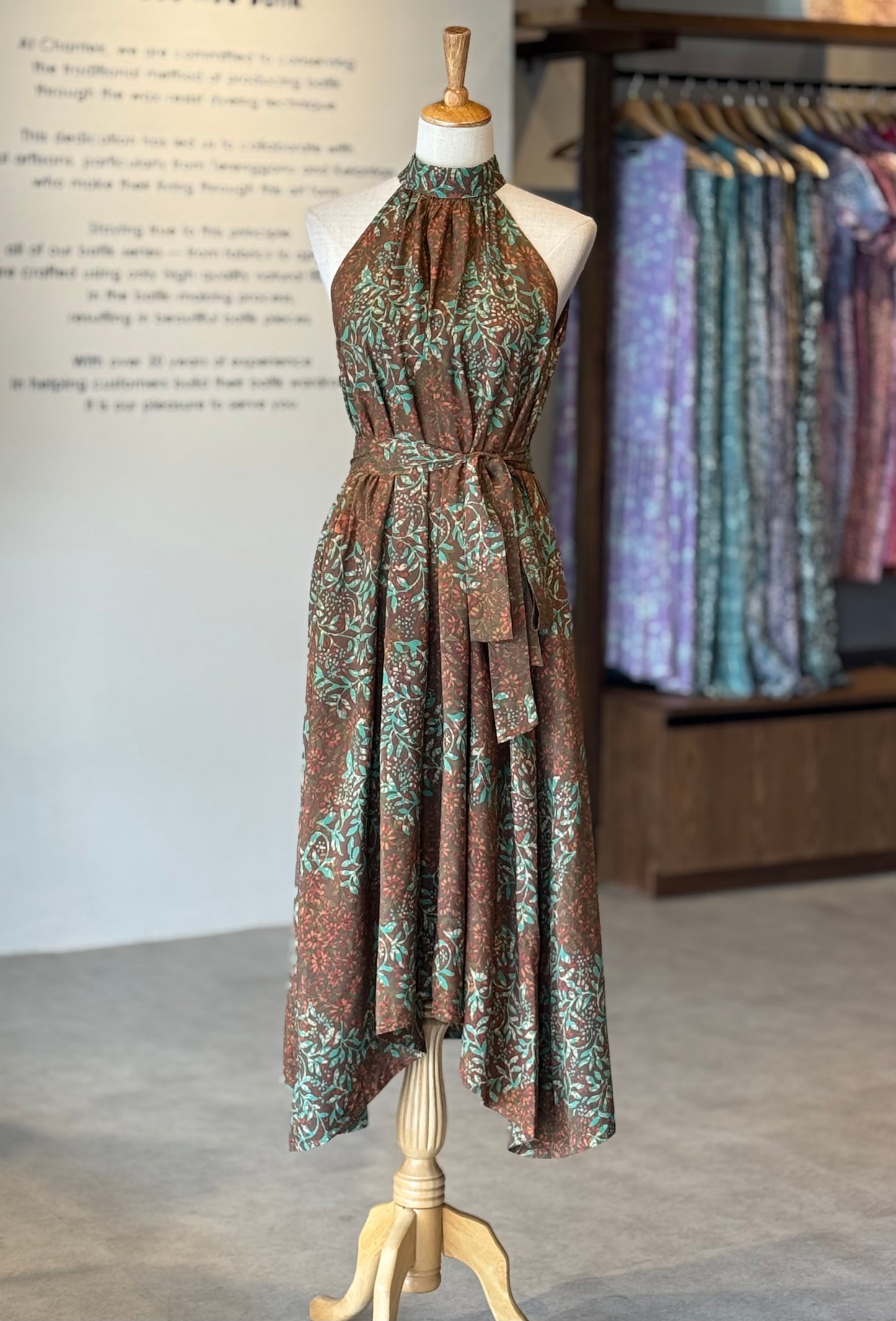 Maya Halter Neck Maxi Dress (Exclusive) - 12