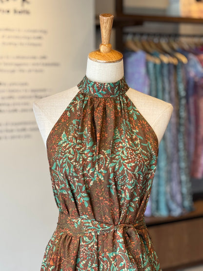 Maya Halter Neck Maxi Dress (Exclusive) - 12