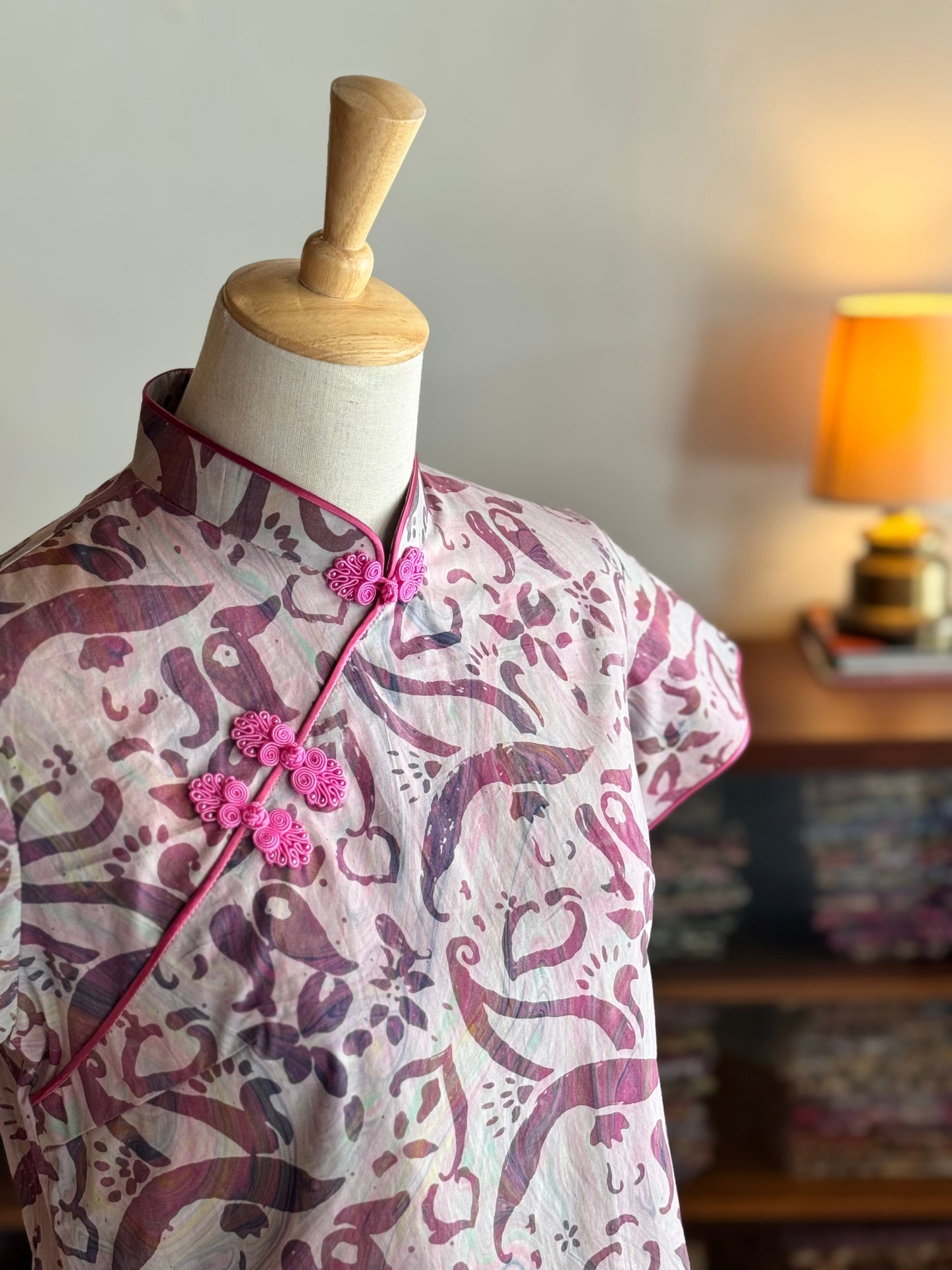 Pastel Qipao Top (Ombak Ganu) 08