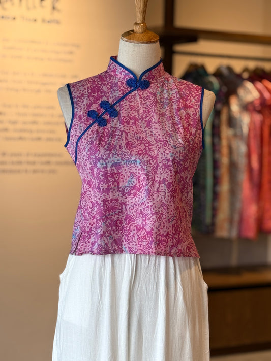Sleeveless Qipao Top 01