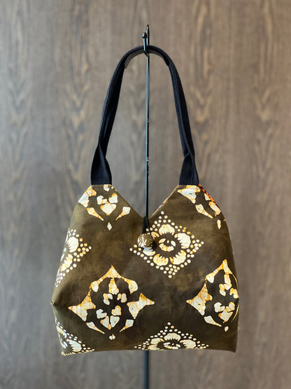 Julia Reversible Batik Handbag - 09