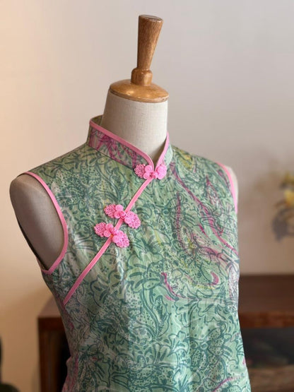 Sleeveless Qipao Top 11