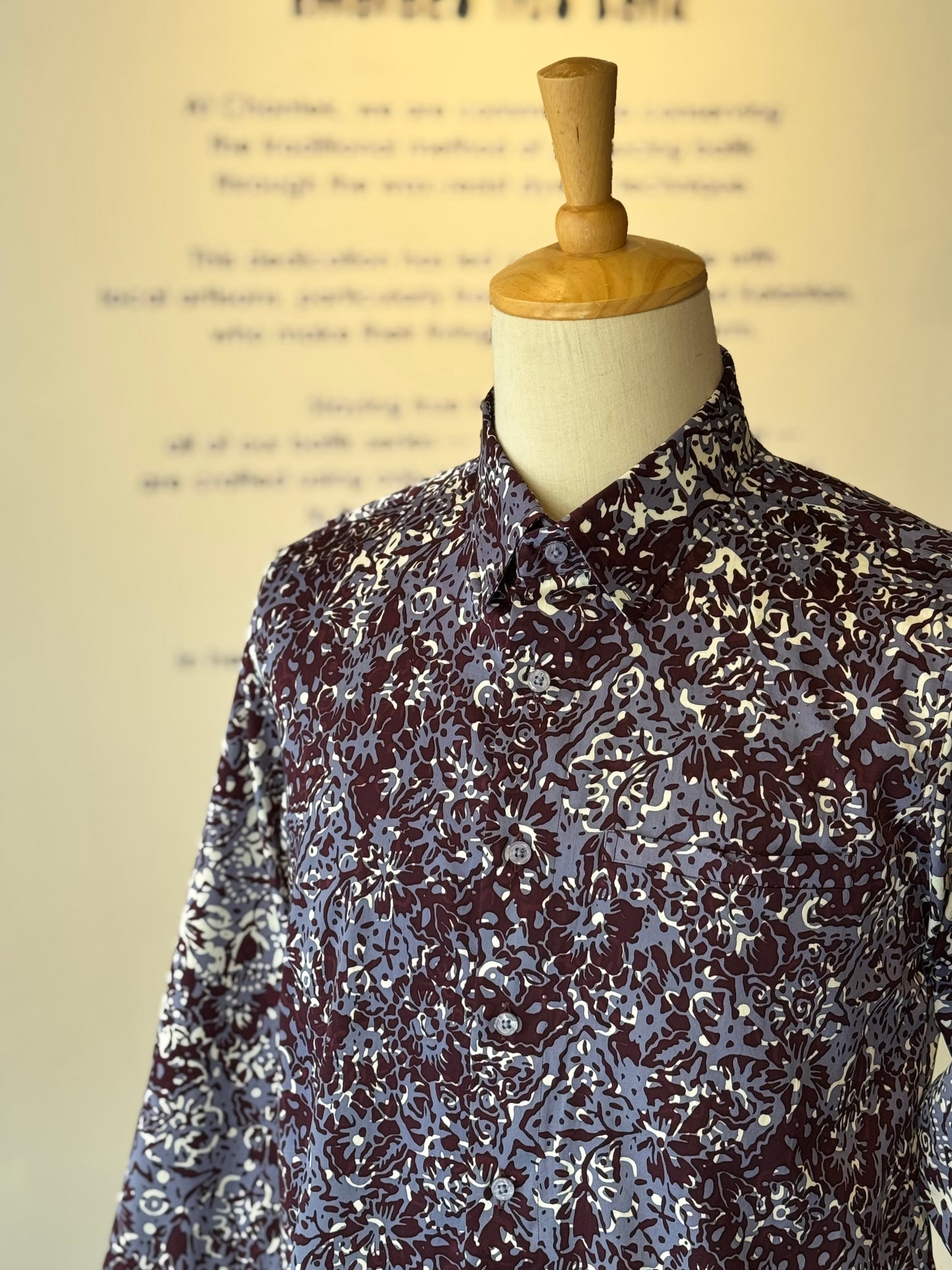 Men's Shirt Long Sleeve Classic Collar - Exclusive Satin 05