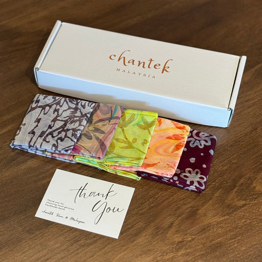 Batik Handkerchief Set - 12