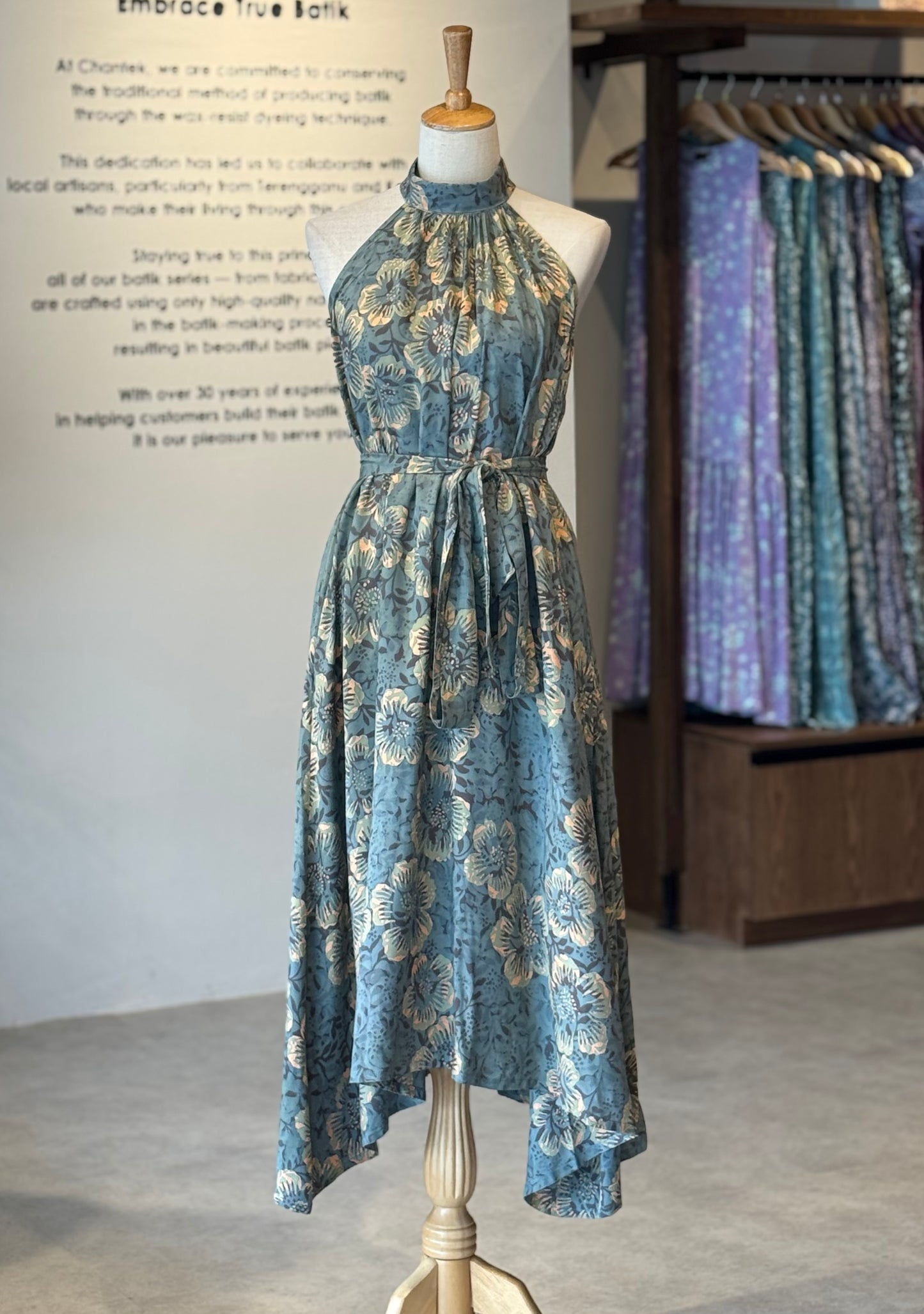 Maya Halter Neck Maxi Dress (Exclusive) - 10