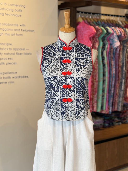 Qipao Batik Vest - 03