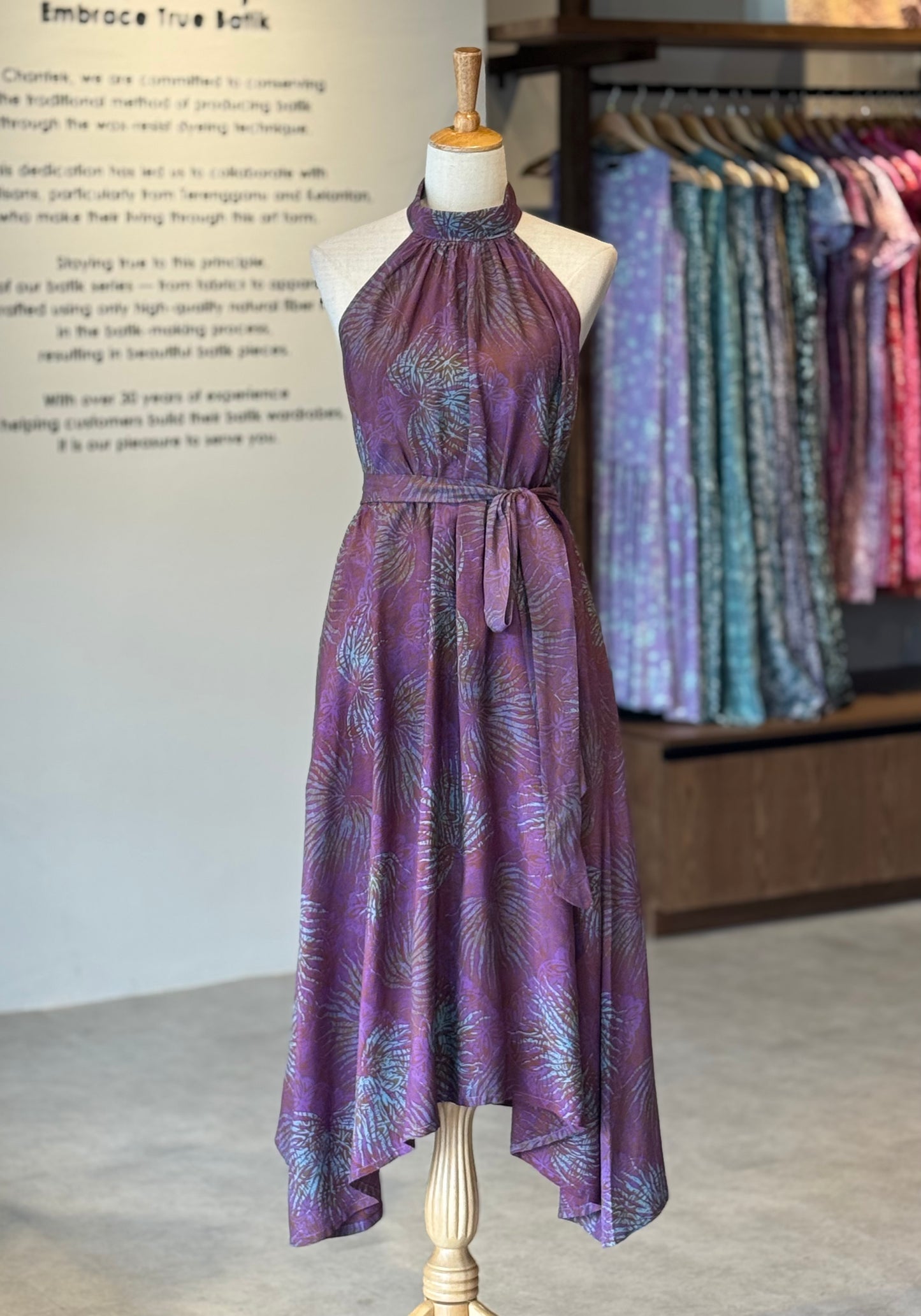 Maya Halter Neck Maxi Dress (Exclusive) - 09