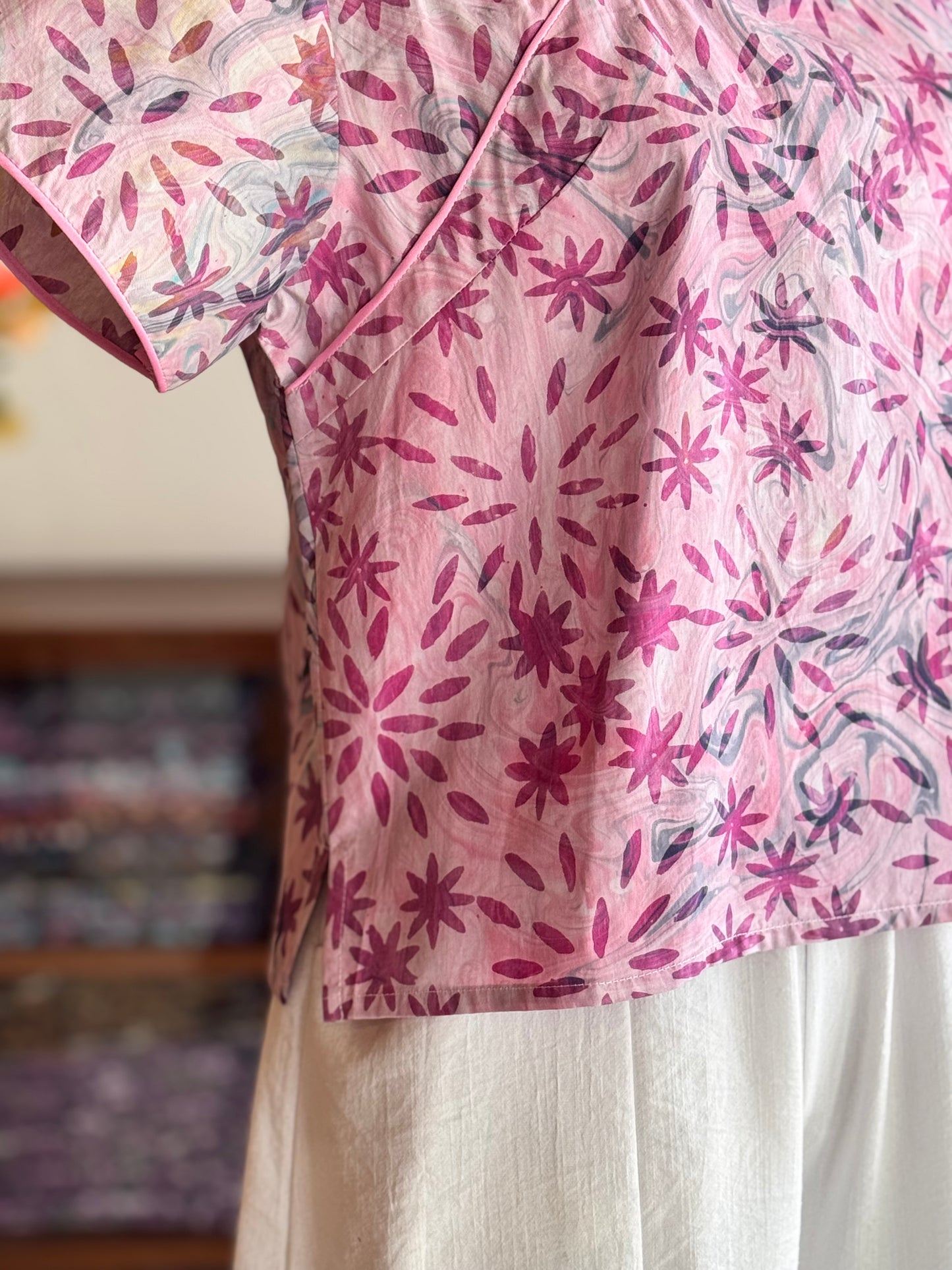 Pastel Qipao Top (Ombak Ganu) 19