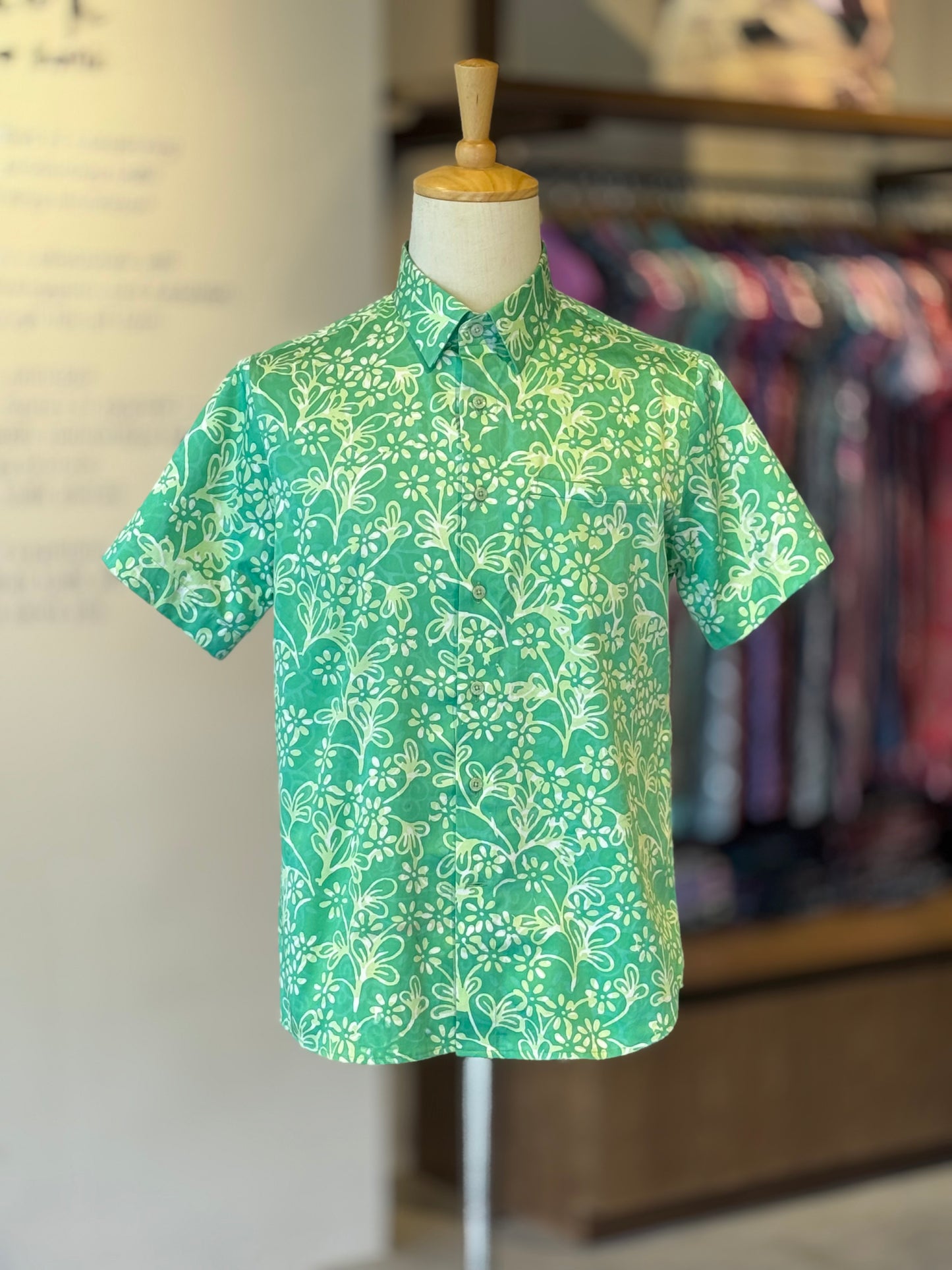 Men's Shirt Short Sleeve Classic Collar - Exclusive Satin 18
