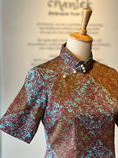 Qipao Sue Ann with Sleeves 08