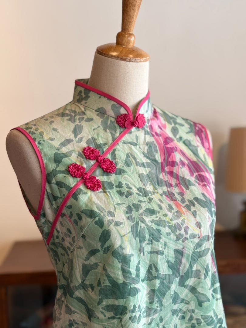 Sleeveless Qipao Top 08
