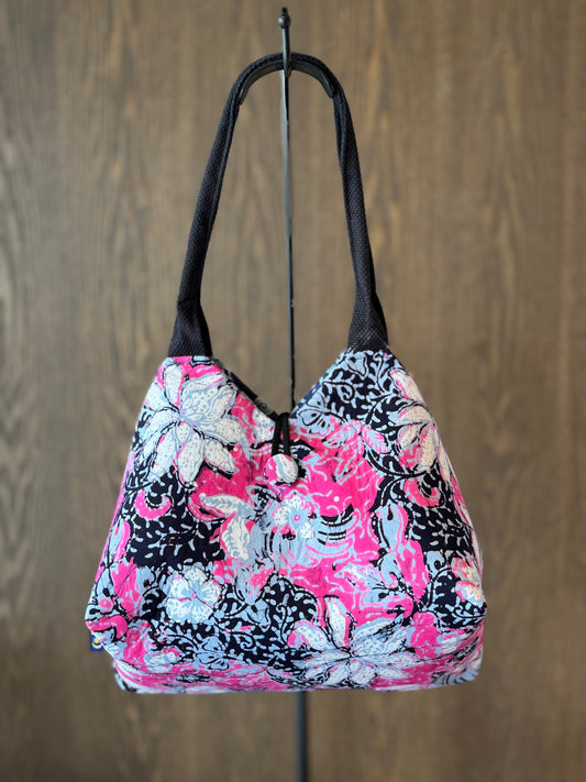 Julia Reversible Batik Handbag - 05
