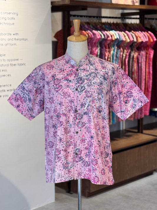 Men's Shirt Short Sleeve Mandarin collar - 32