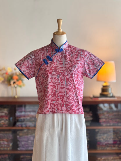 Pastel Qipao Top (Ombak Ganu) 07