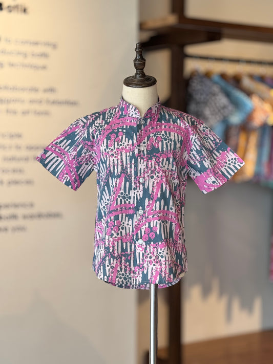Boy's Batik Shirt - 01