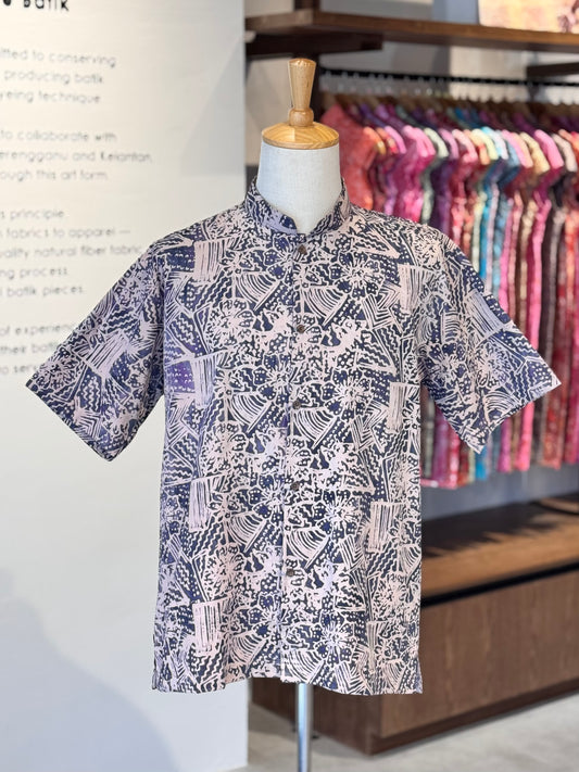 Men's Shirt Short Sleeve Mandarin collar - 25