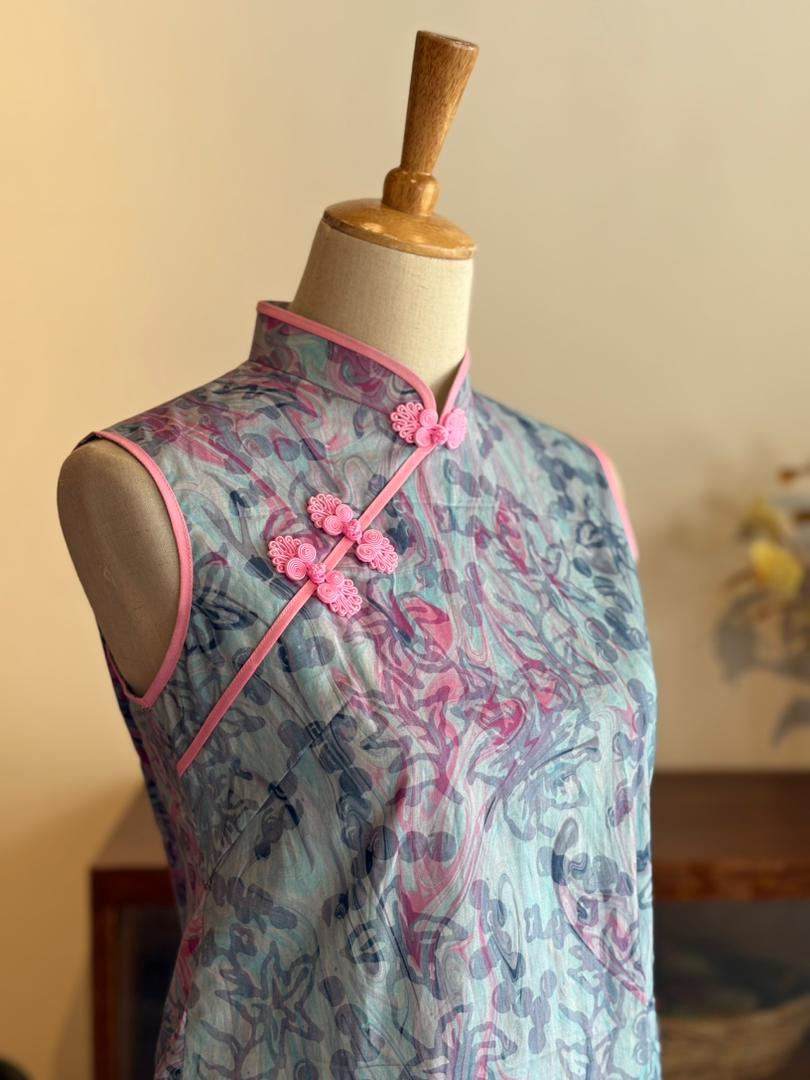 Sleeveless Qipao Top 13